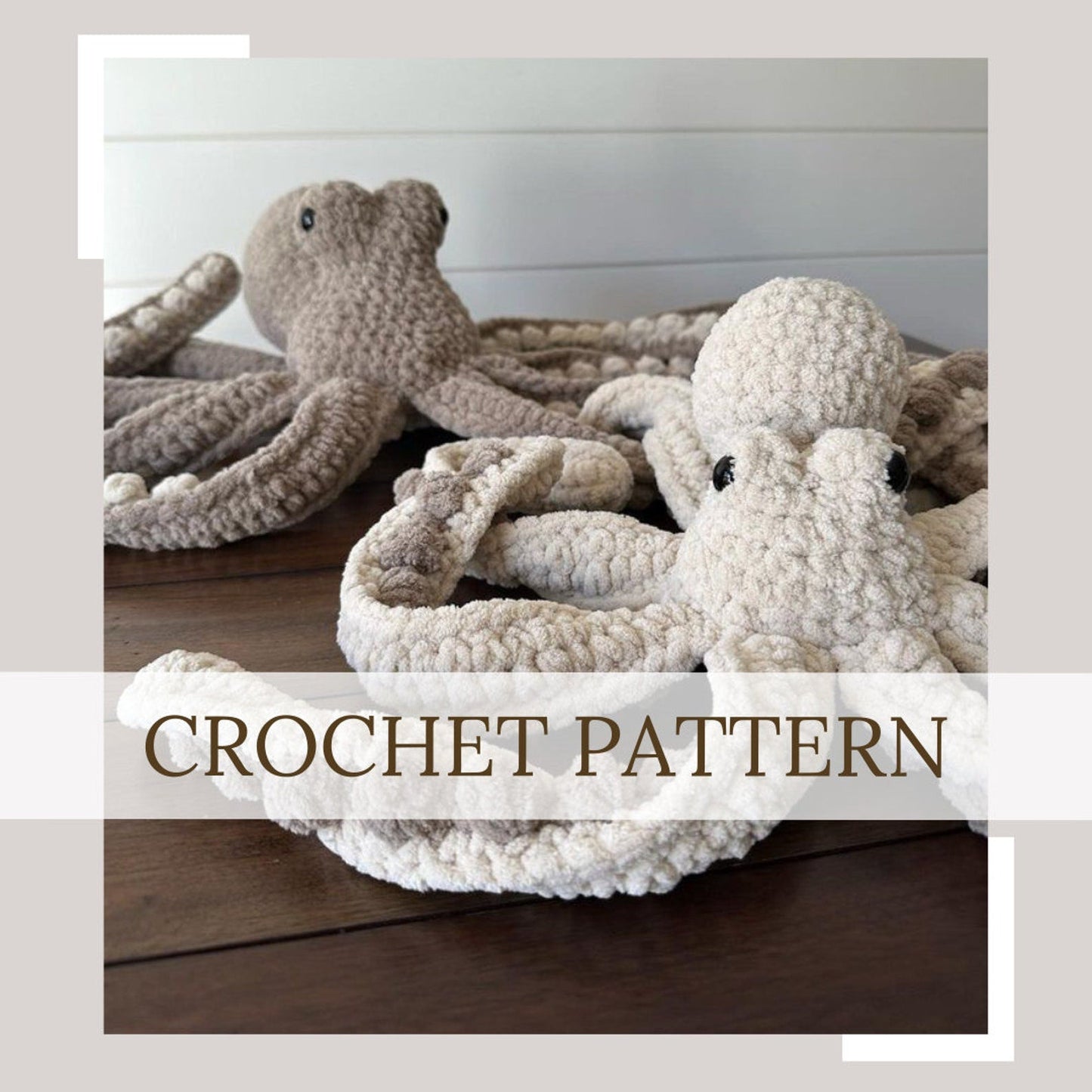 Anchor Octopus Crochet Pattern Bundle