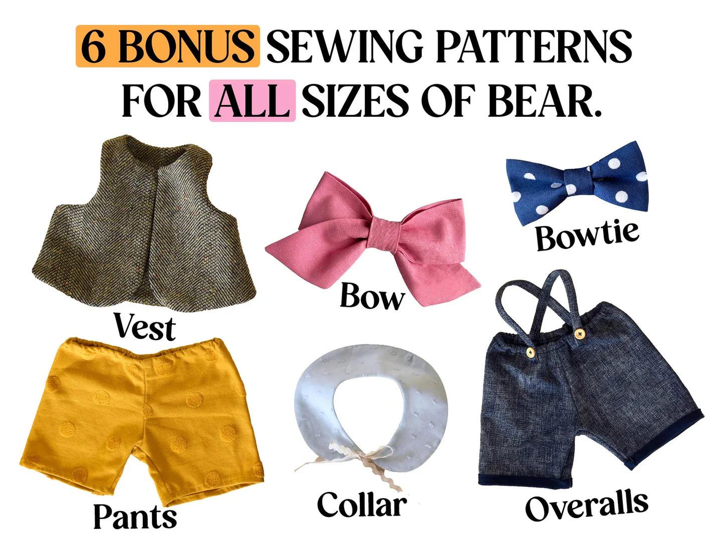 Norah Sewing Patterns Bundle ( 7-in-1 Valued at 50$)