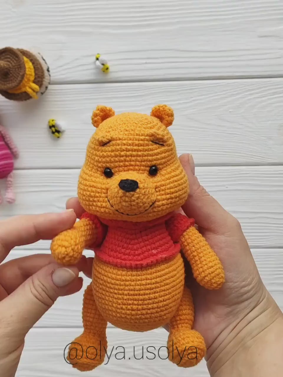 Crochet pattern | Lovely teddy Bear | PDF | Cotton & Plush stuffed toy | easy amigurumi baby toy